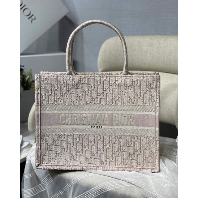 Túi xách logo thương hiệu Dior CD Tote cao cấp có 2 size hàng vip 1-1