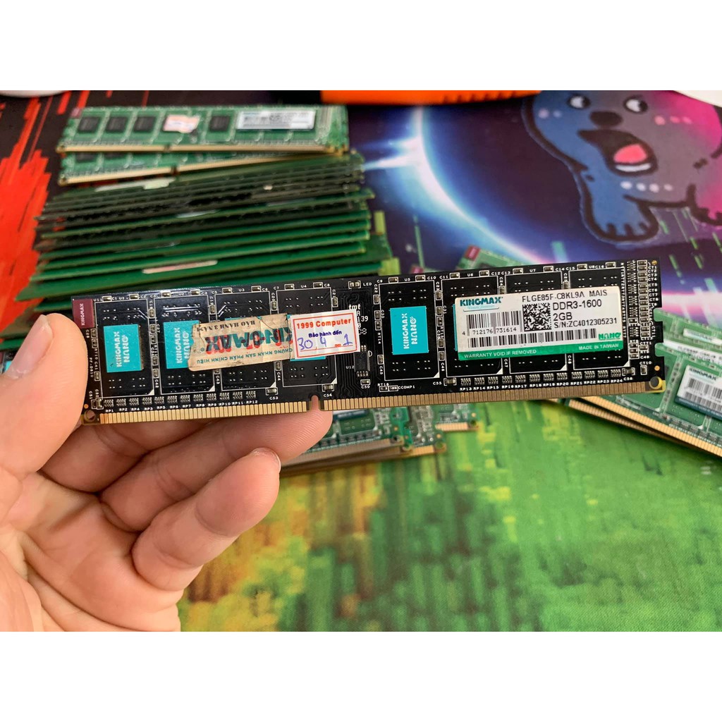 Ram KingMax PC DDR3 2GB Bus 1333 Chính Hãng - Cũ