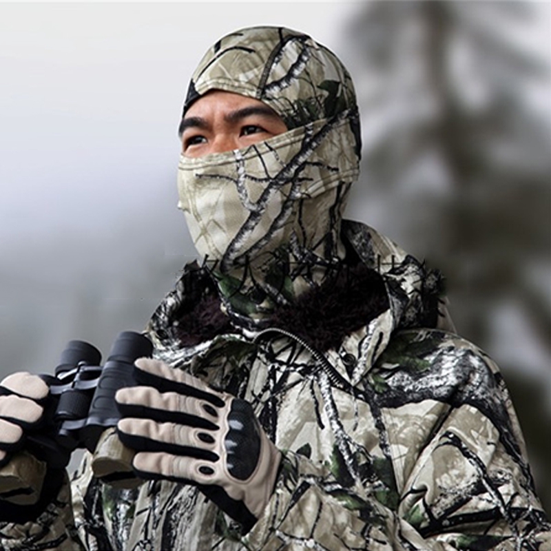 Mũ trùm đầu kèm mặt nạ giữ ấm phong cách lính cho nam | BigBuy360 - bigbuy360.vn