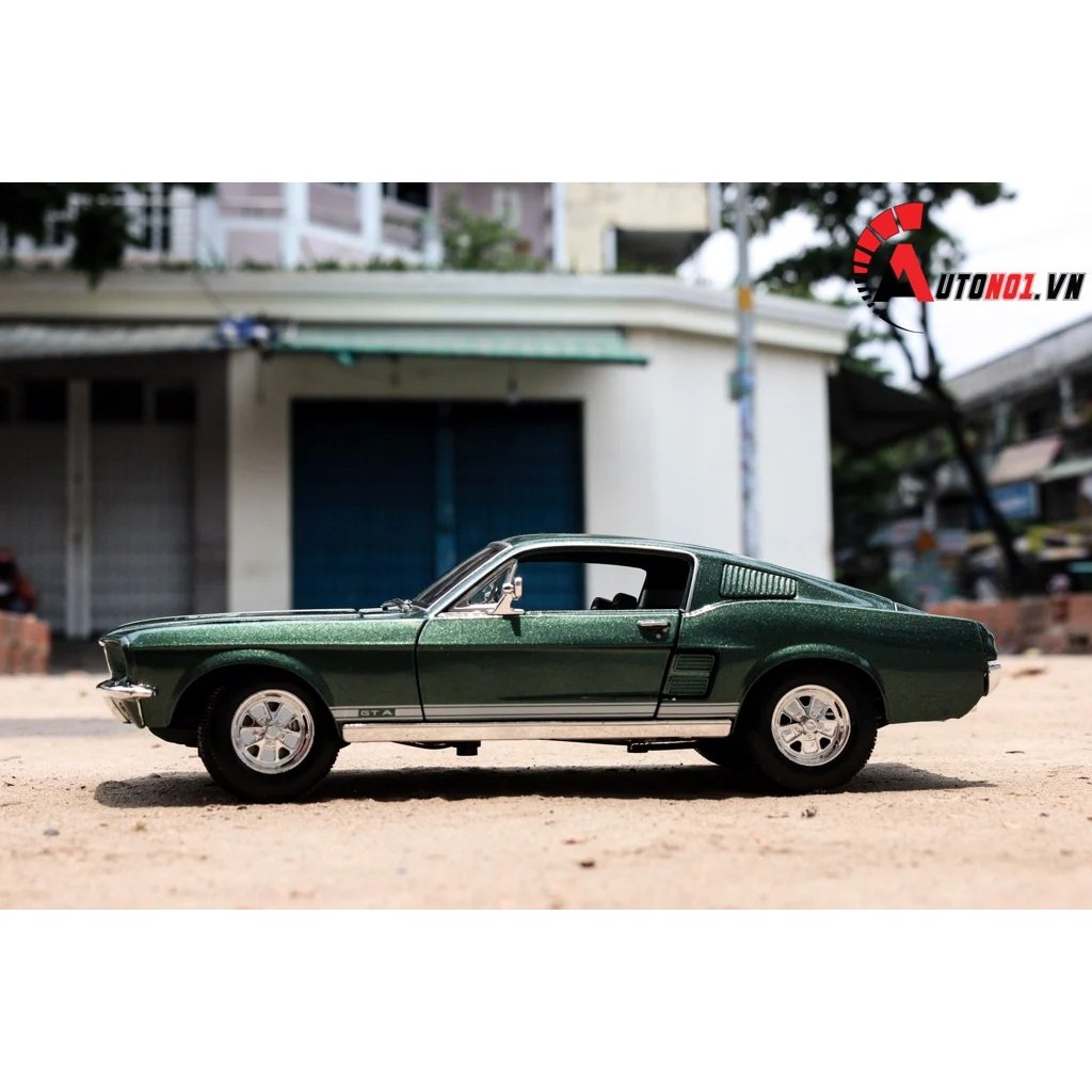 MÔ HÌNH XE FORD MUSTANG GTA FASTBACK 1967 1:18 MAISTO 6652