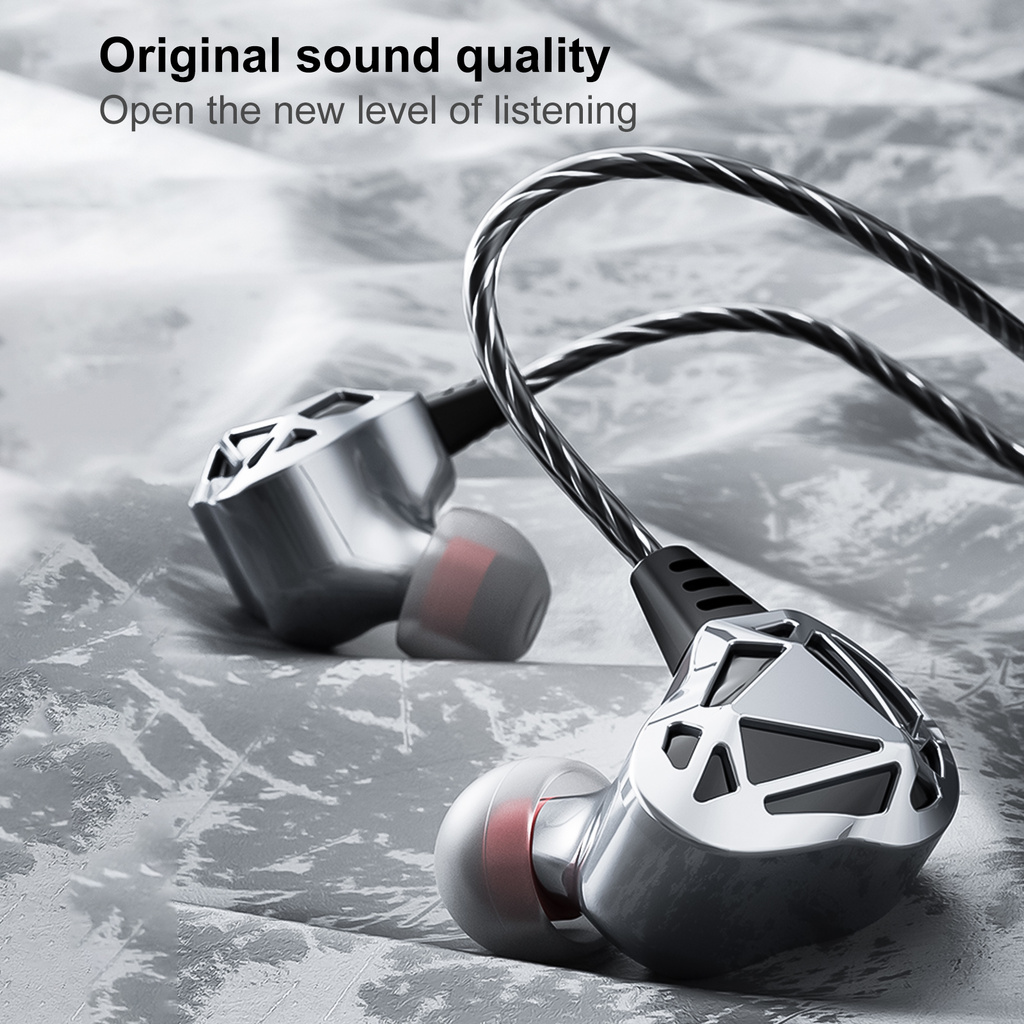 Tai Nghe Nhét Tai Ms F5 Có Mic Và Nút Điều Chỉnh Âm Lượng | BigBuy360 - bigbuy360.vn