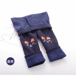 QUẦN LEGGING MÈO LÓT LÔNG CHO BÉ