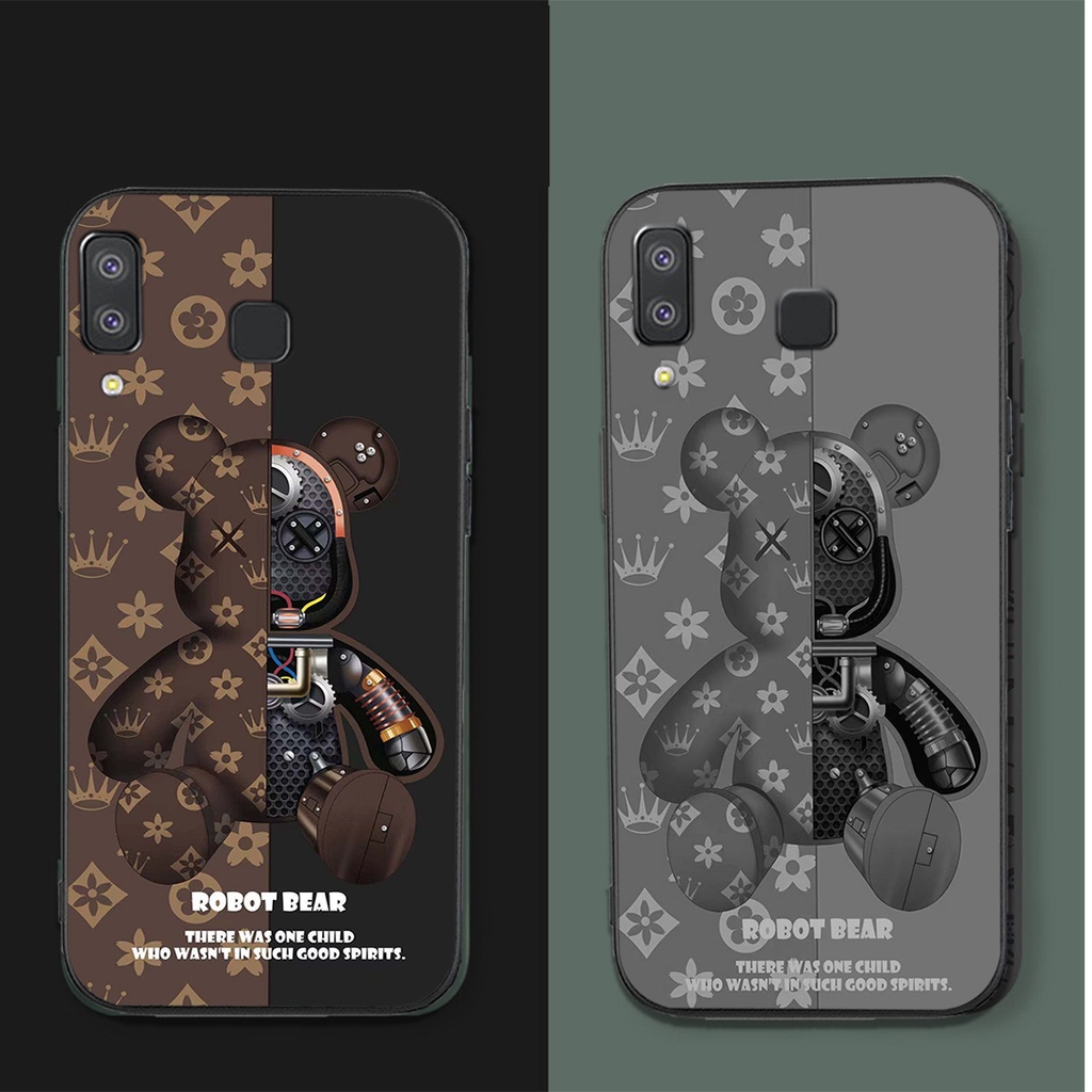 Ốp lưng điện thoại Samsung a8 star Bear.brick phong cách mới