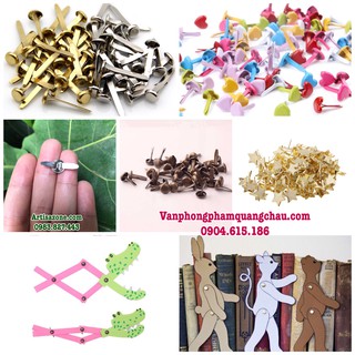 Ghim 2 chân định vị - Set 15 chiếc/ 20 chiếc/ 30 chiếc - (Nhìn kỹ ảnh, đọc mô tả sp khi order)