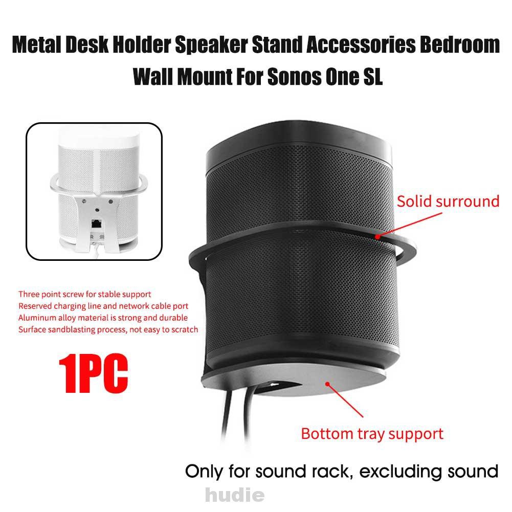 Speaker Stand Desk Indoor Accessories Space Saving Home Office For Sonos One SL