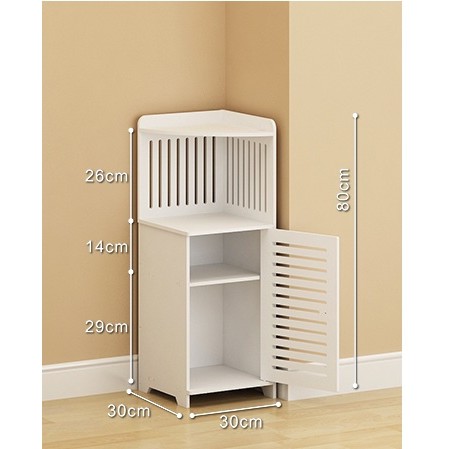 Tủ góc nhà xinh 2 tầng thông minh hiện đại chống nước chính hãng IGA- IG123