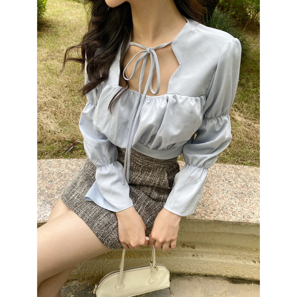 YU CHERRY | Áo nữ Maya Long Sleeve Top YA396