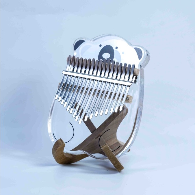 Đàn Kalimba Acrylic 17 Phím Chính Hãng Hope Music Gấu Bắc Cực - Full Phụ Kiện