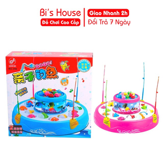 Câu cá 2 tầng có nhạc và đen vui nhộn giành cho bé yêu - đồ chơi thông minh Bi House
