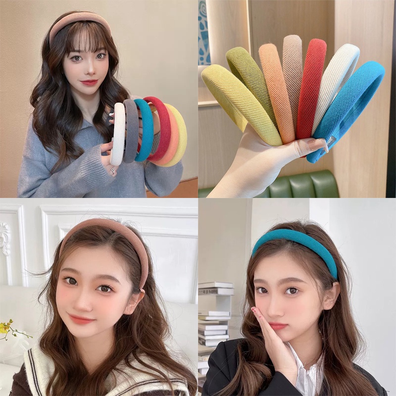 Băng Đô Cài Tóc Màu Kẹo Đơn Giản Thời Trang 2022