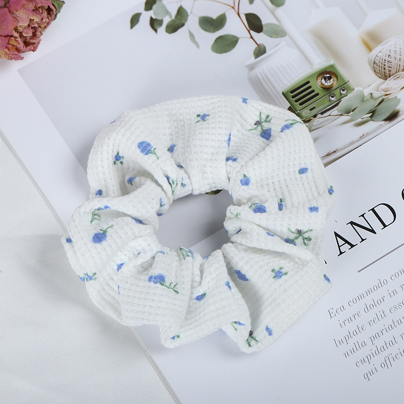Dây buộc tóc cao su cỡ lớn phong cách Hàn Quốc đơn giản cho nữ