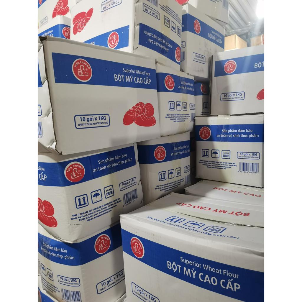 1 THÙNG BỘT MỲ TUẤN PHƯƠNG 10KG chính hãng tuấn phương