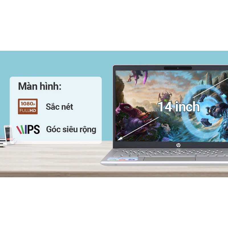 HP Pavilion 14-ce0027TU (i3-8130U, 8G, 256G, 14.0" FHD) | BigBuy360 - bigbuy360.vn