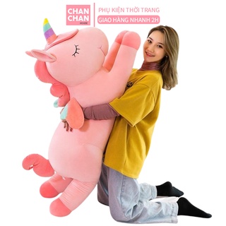 Gấu bông gối ôm ngựa pony khổng lồ