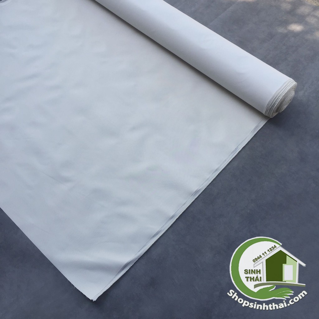 Phông nền vải bố PVC màu kem chụp hình ảnh sản phẩm - may rèm, may balo túi xách [ 1 mét x khổ 1,55m]