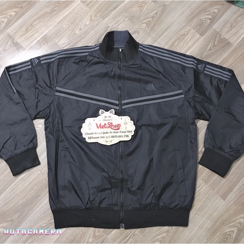 áo khoác gió nam trung niên hàng 2 mặt chất đẹp
