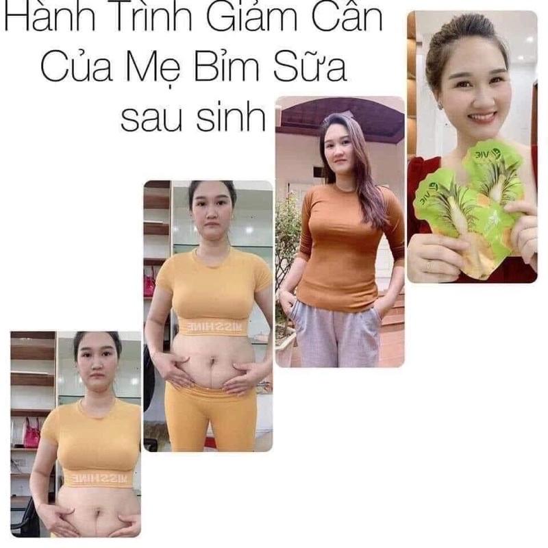 Kẹo dứa giảm cân Vic Plus 7 viên chính hãng