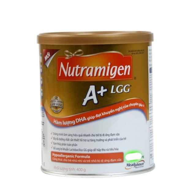 Sữa bột Nutramigen A+ LGG(400g).Date 2022