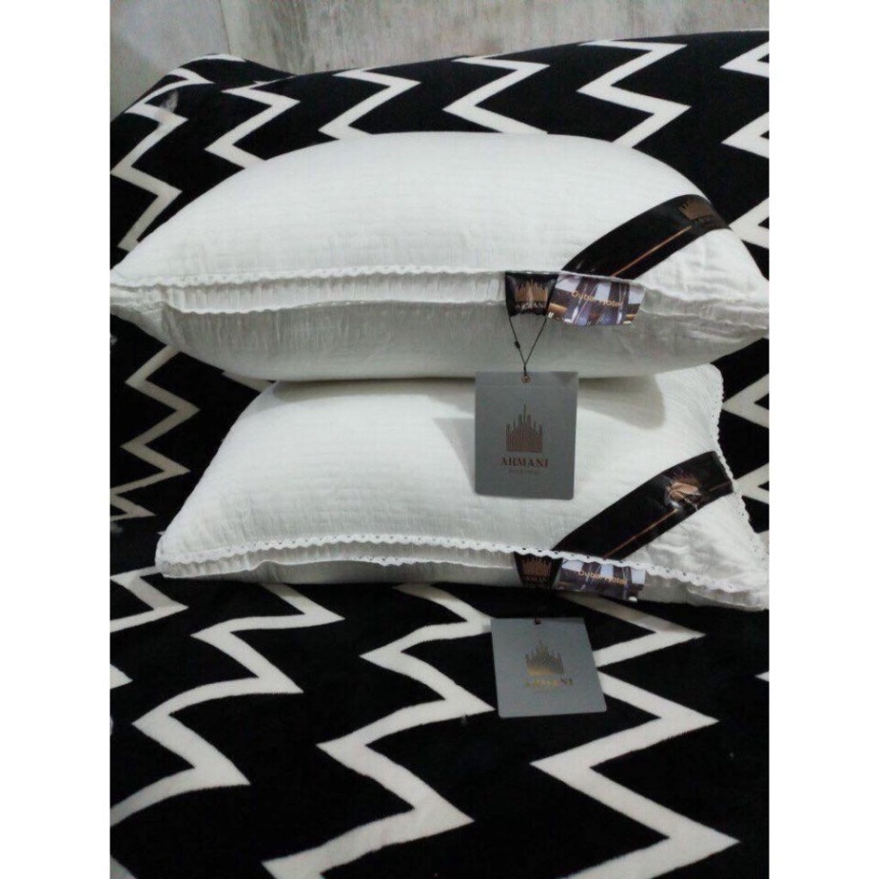 Ruột gối lông vũ DUBAI,  Bông Lông vũ 100% size 50x70cm siêu êm,phồng,đẹp, bảo hành 12 tháng