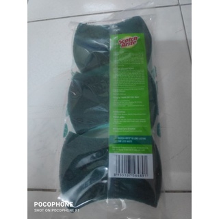 Miếng rửa chén Scotch Brite gói 3 miếng(mẫu mới)