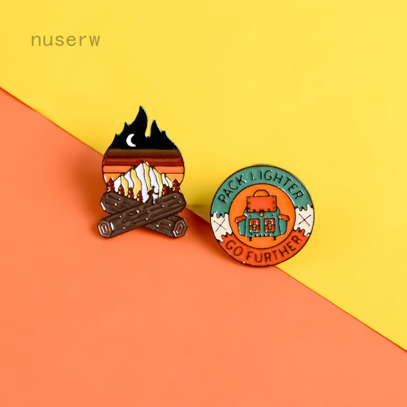 Nuserw Ghim cài áo nhiều họa tiết xinh xắn sáng tạo cho nữ