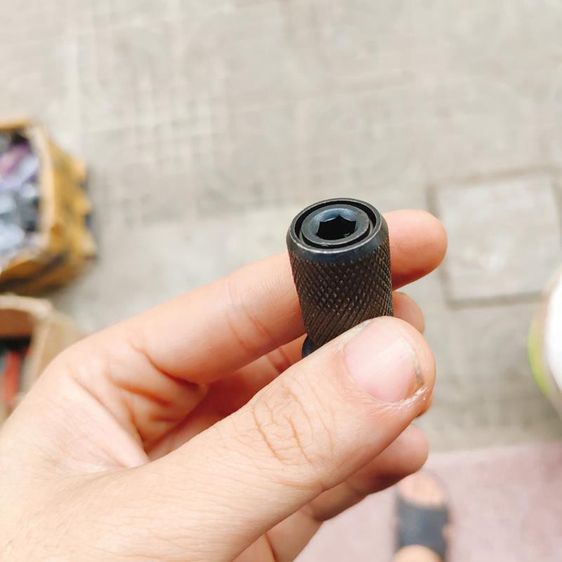 combo 2 Đầu chuyển bu lông, khẩu sang bắn vít chuôi lục giác 6.35mm đầu dài