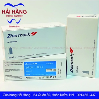 Cao su silicon lỏng bơm súng Elite HD+ chính hãng Zhermack