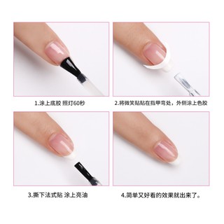 French dán đầu móng 1 tấm
