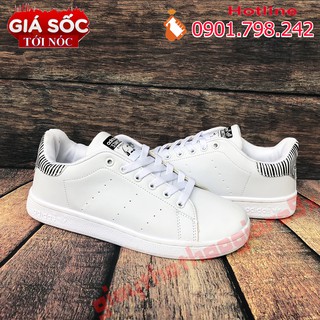 [GIÁ SỐC] Giày AD Stan Smith Gót Ngựa Vằn [VIDEO+ẢNH THẬT]
