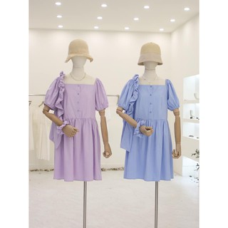 (Có sẵn + Ảnh thật) VÁY SIÊU XINH KÈM PHỤ KIỆN ( Túi + Sun)