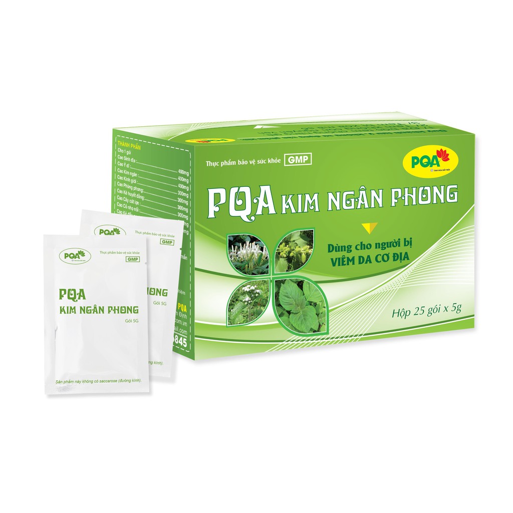 PQA Kim ngân phong- hộp 25 gói