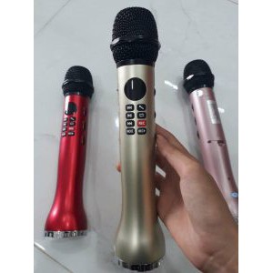 Micro Karaoke Bluetooth Cao Cấp Thế Hệ Mới L-598 Âm Thanh Chất Lượng CỰC TỐT