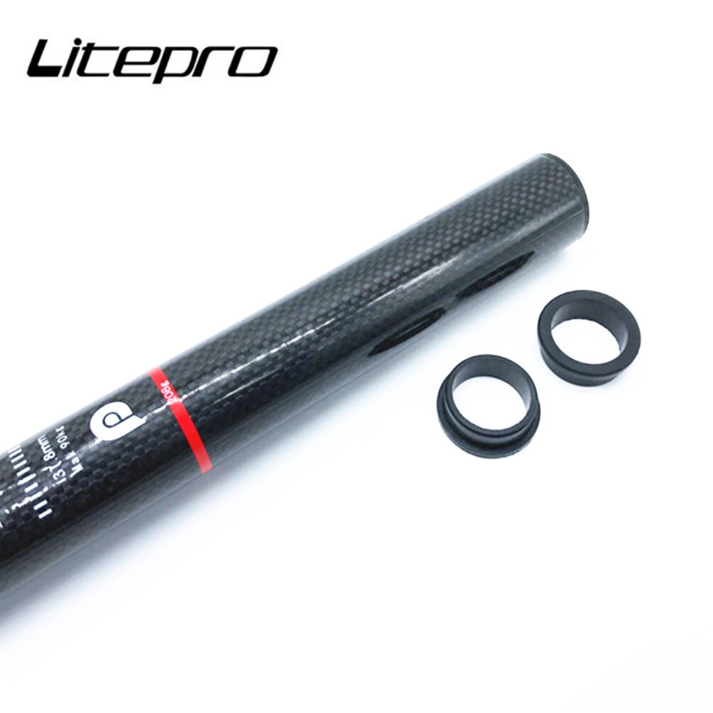 Nút gắn cốt yên xe đạp LITEPRO 31.8mm/ 33.9mm chuyên dụng cho Brompton