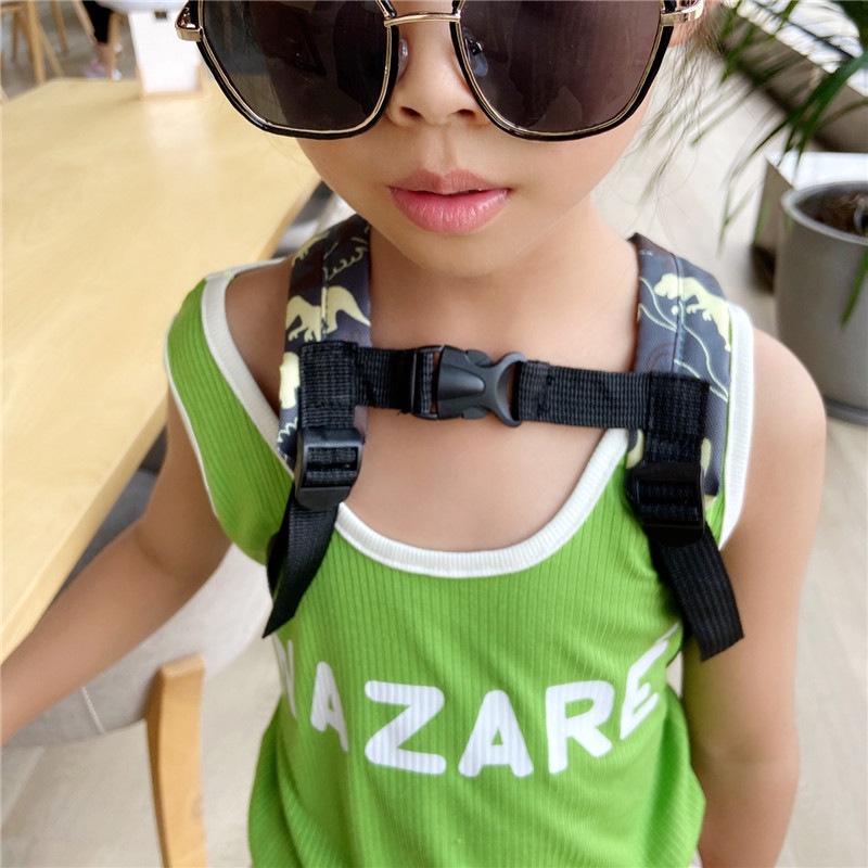 Ba Lô Đi Học Chống Thất Lạc Hình Khủng Long Dễ Thương Cho Bé 1-3-6 Tuổi