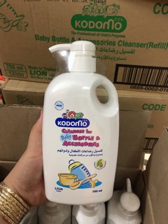 (CHÍNH HÃNG) Nước rửa bình sữa Kodomo chai 750ml