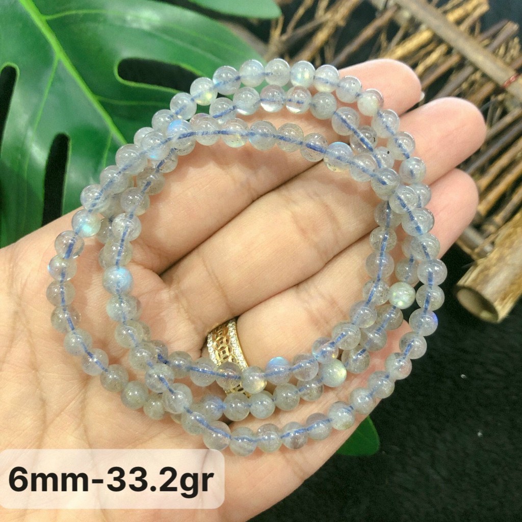 Vòng Tay XàCừ Ánh Xanh Đẹp Lung Linh Size 5-11mm Chuẩn 2A