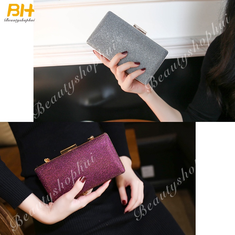 Ví cầm tay dự tiệc thiết kế thanh lịch thời trang cho nữ