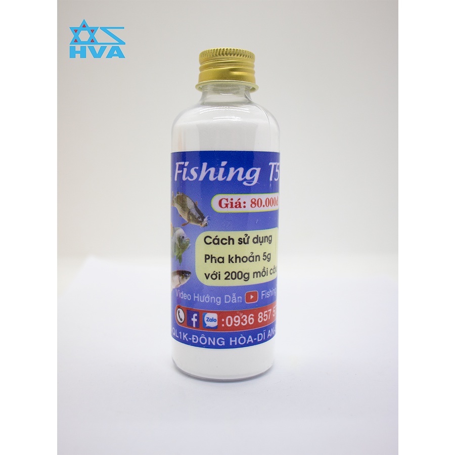 Tinh mùi hương liệu T5 câu cá rô phi diêu hồng