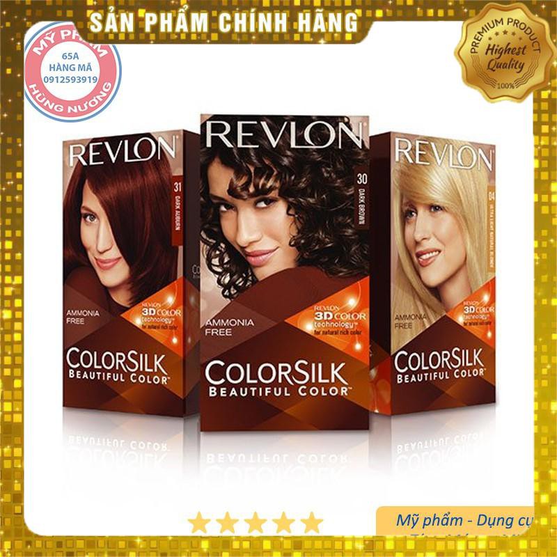 Thuốc nhuộm tóc Revlon Colorsilk Mỹ