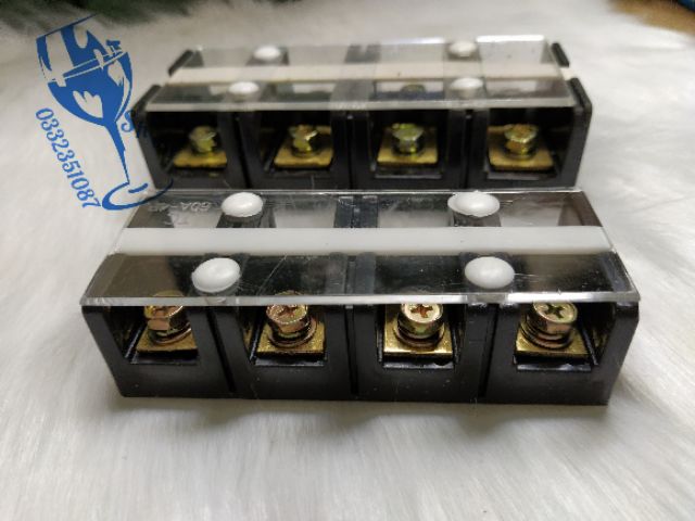 Cầu đấu điện 60A-04P và 100A-04P