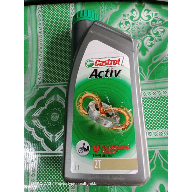 Nhớt  Castrol Activ cho xe gắn máy chạy 2 thì