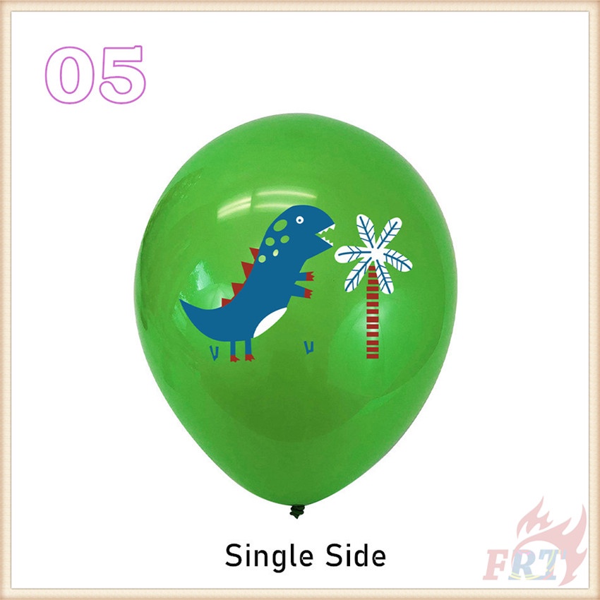 Quả bóng cao su hình chú khủng long xinh xắn trang trí tiệc sinh nhật đẹp mắt 12inch