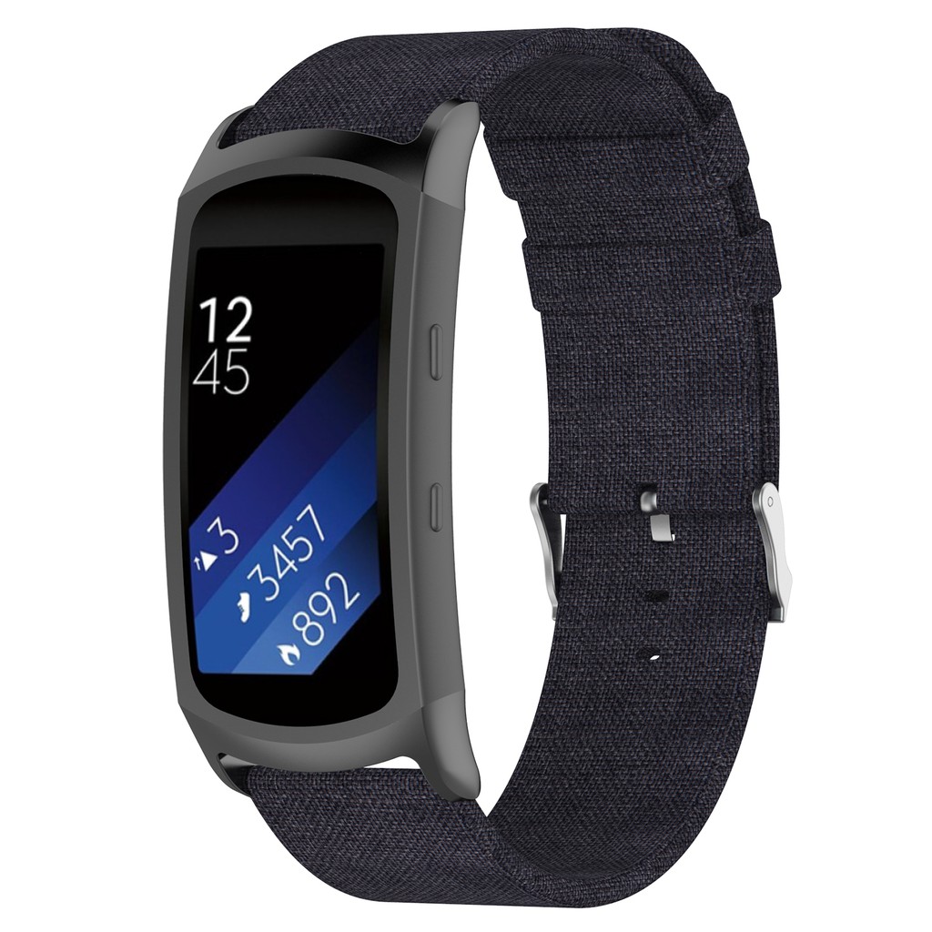 Canvas Watch Band Replacement Samsung Gear Fit2 Pro (R365) Fit2 (R360) Fit(R350)