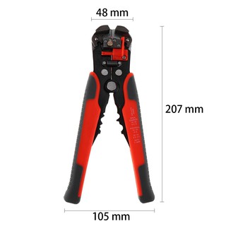 Kìm tuốt dây tự động bằng thép carbon và nhựa chất lượng cao