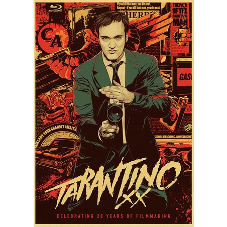 Poster treo tường trang trí in chữ Quentin Tarantino's "kill Bill"/ Pulp Fiction "/" Django | BigBuy360 - bigbuy360.vn