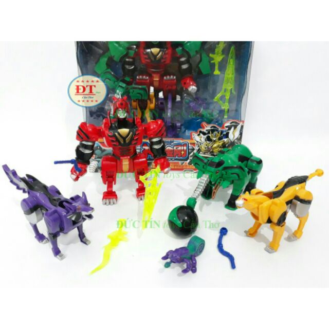 Hộp ráp siêu nhân mãnh thú