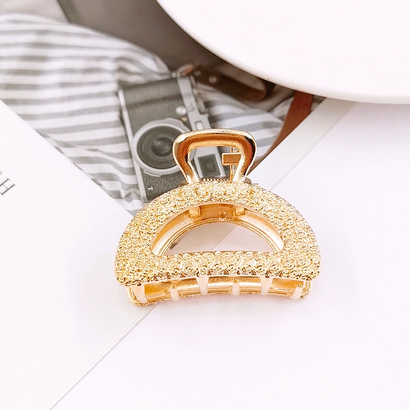 Kẹp Tóc Hình Nơ Trái Tim Bằng Kim Loại Phong Cách Hàn Quốc Thời Trang