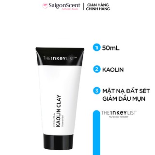 Mặt nạ đát sét trắng The Inkey List - Kaolin Clay Mask ( 50mL )