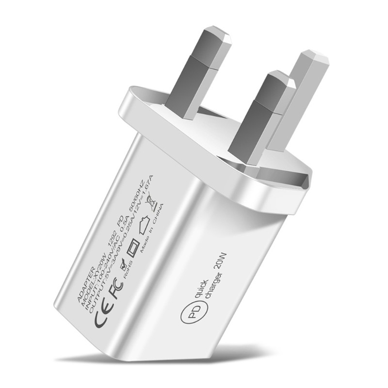 Cốc Sạc Nhanh Usb Loại C 20w Cho Điện Thoại