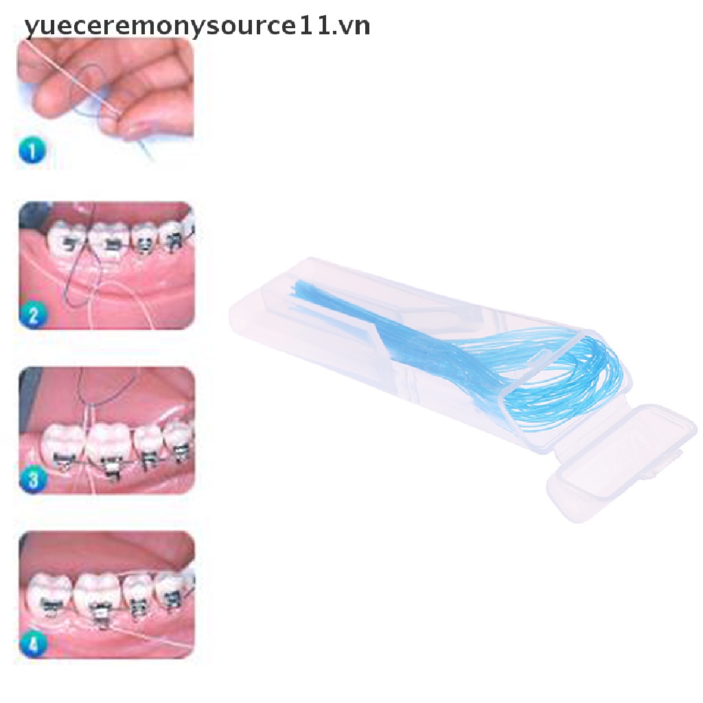 Hộp 35 sợi luồn chỉ nha khoa chuyên dụng